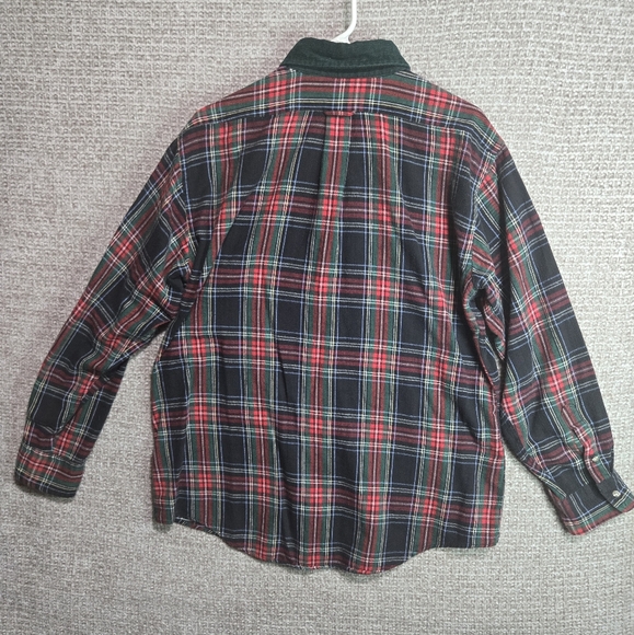 VINTAGE Fying Scotsman Flannel Button Down Shirt Size Large - Picture 3 of 6